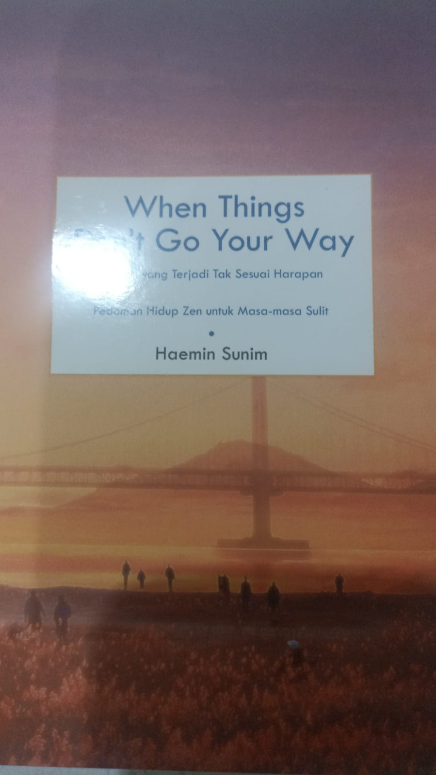 When Things Don`t Go Your Way ( Ketika yang terjadi tak sesuai harapan pedoman hidup Zen untuk masa-masa sulit)